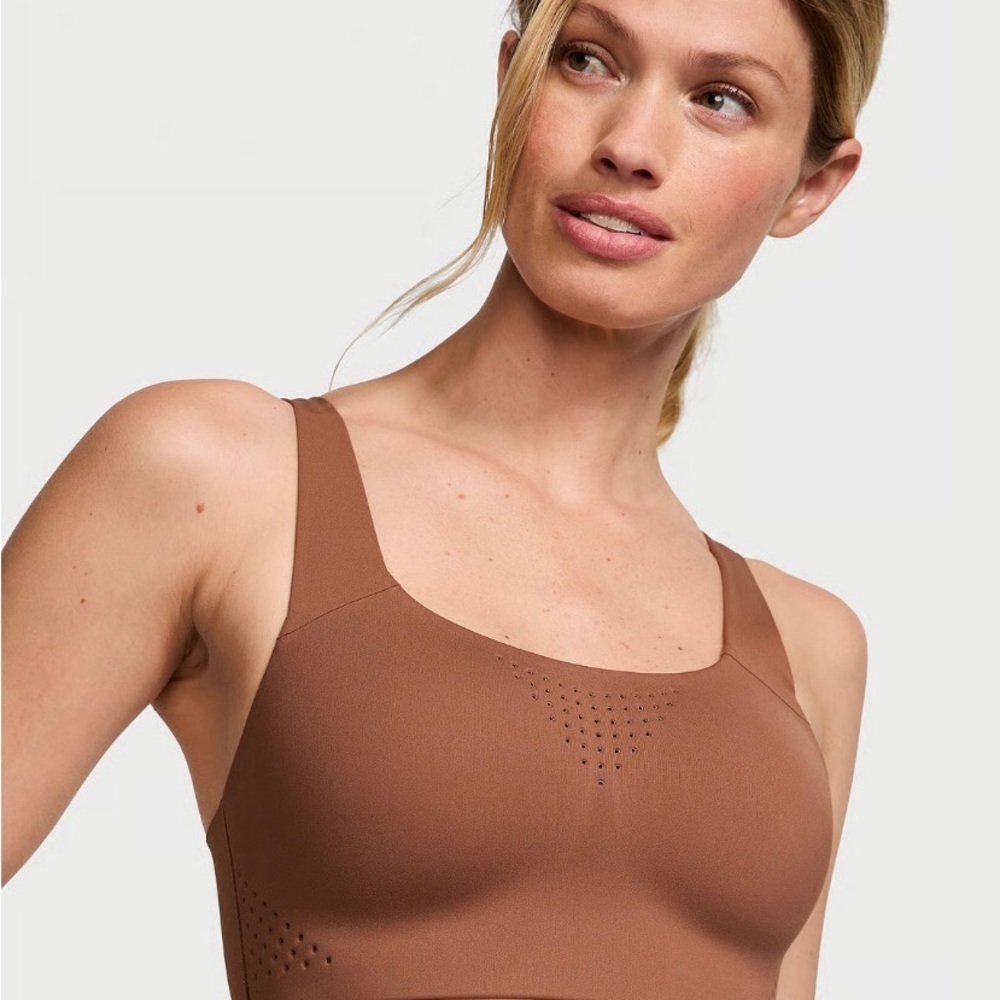 Victoria Secret 34DD nwt Seamless Brown Scoop Neck Comfort Bra